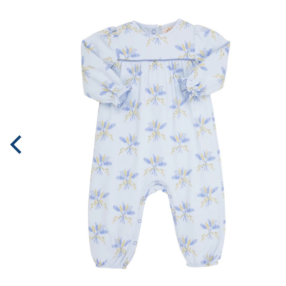 The Beaufort Bonnet Company NWT Long Sleeve Ramano Romper